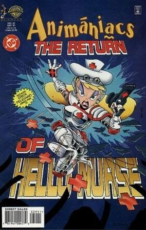 Cover of "The Return of Hello Nurse, Agent of H.U.B.B.A."