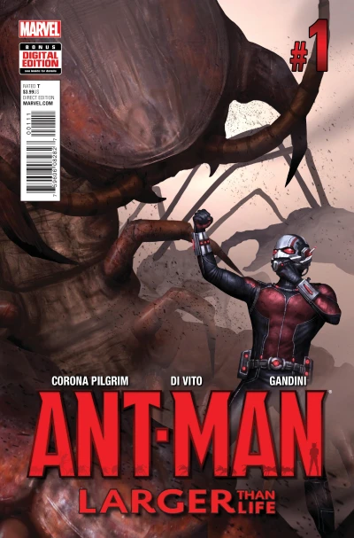 Cover of Larger Than Life; The Man in the Ant Hill!; Return of the Ant-Man Part 1