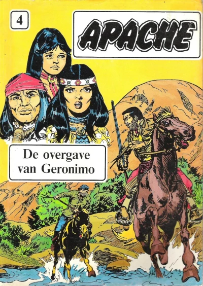 Cover of De overgave van Geronimo