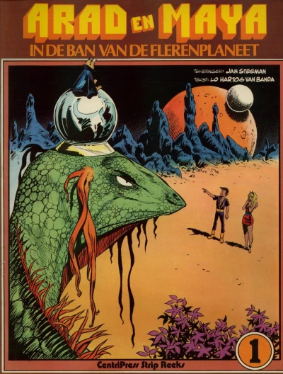 Cover of In de ban van de flerenplaneet