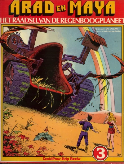 Cover of Het raadsel van de regenboogplaneet