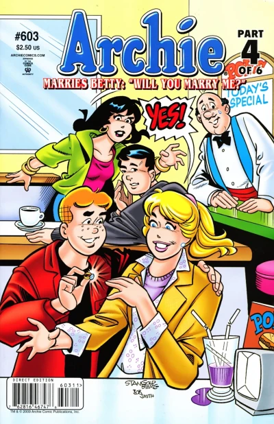 Cover of Archie Marries Betty: Will You Marry Me?, Part 4