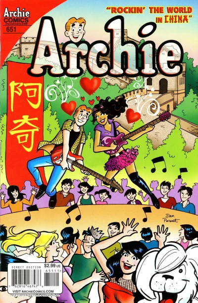 Cover of The Archie's Rockin' World Tour! Part Two: Love on the Road