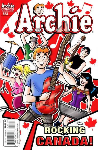 Cover of The Archies' Rockin' World Tour!, Part 4: Close to the Borderline