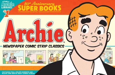 Cover of Archie Newspaper Comic Strip Classics