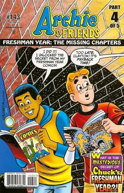 Cover of Freshman Year - the Missing Chapters: Chuck