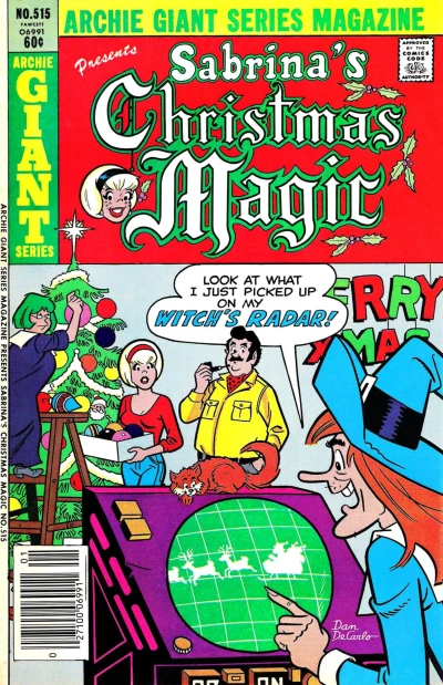 Cover of Sabrina's Christmas Magic