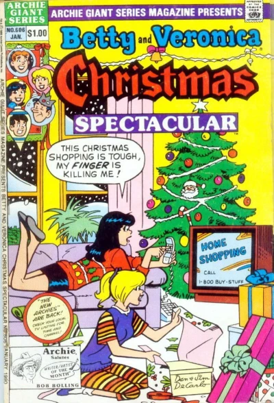 Cover of Betty and Veronica Christmas Spectacular