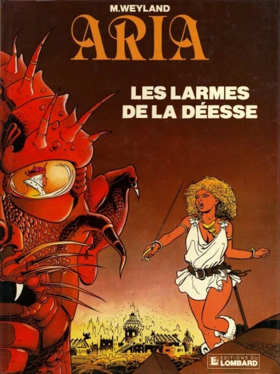 Cover of Les larmes de la déesse