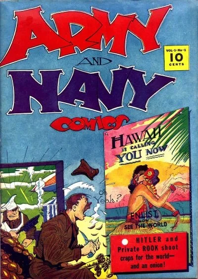 Cover of Hitler and Private Rook Shoot Craps