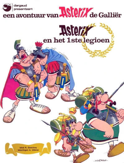 Cover of Asterix en het 1ste Legioen