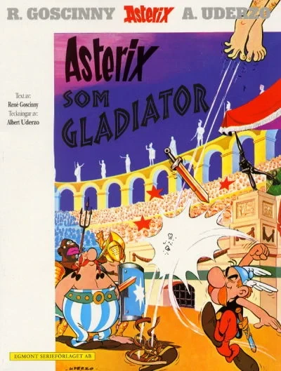 Cover of Asterix som gladiator
