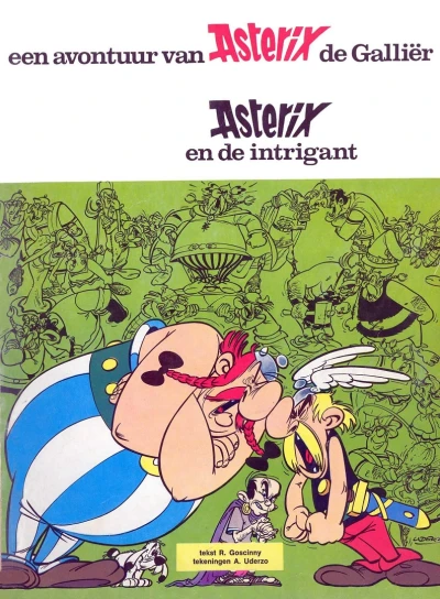 Cover of Asterix en de Intrigant