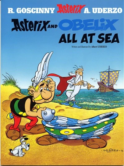 Cover of Asterix and Obelix all at Sea