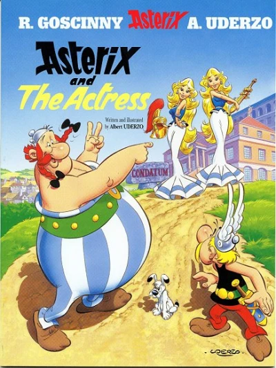 Cover of Asterix and the Actress