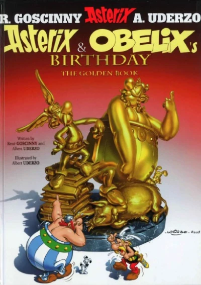 Cover of Asterix and Obelix's Birthday - The Golden Book
