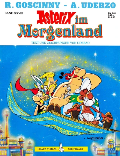 Cover of Asterix im Morgenland