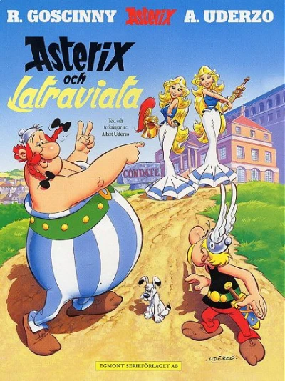 Cover of Asterix och Latraviata