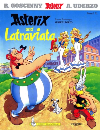 Cover of Asterix und Latraviata