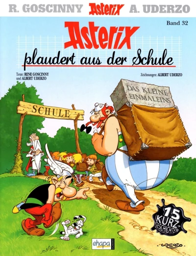 Cover of Asterix plaudert aus der Schule