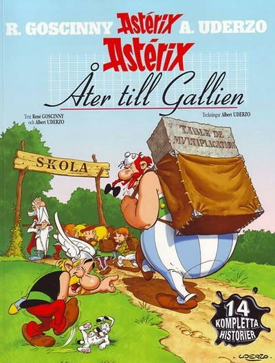 Cover of Åter till Gallien