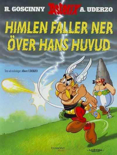 Cover of Himlen faller ner över hans huvud