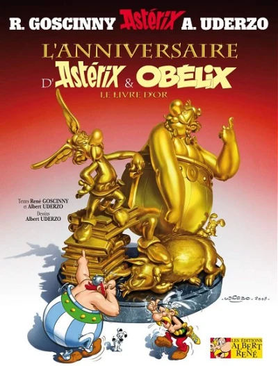 Cover of L’Anniversaire d’Astérix et Obélix - Le Livre d’or