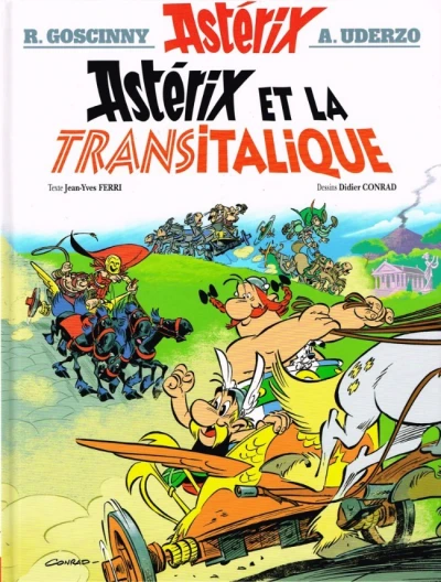 Cover of Astérix et la Transitalique