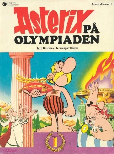 Cover of Asterix på Olympiaden