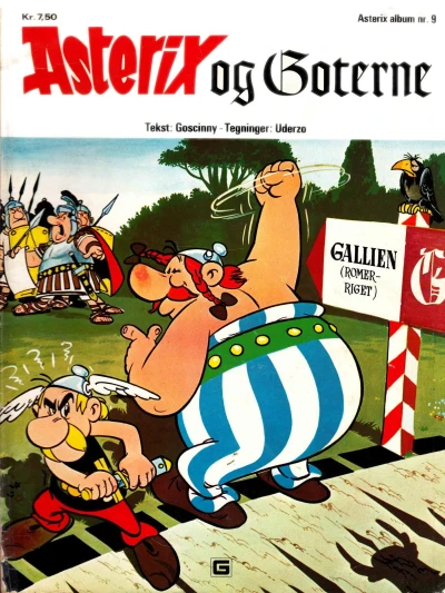 Cover of Asterix og Goterne