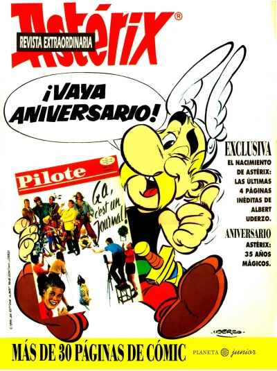 Cover of Asterix revista extraordinaria