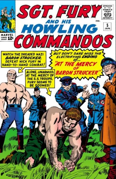 Cover of At the Mercy of Baron Strucker