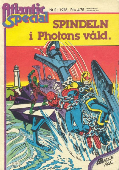 Cover of Spindeln i Photons vald