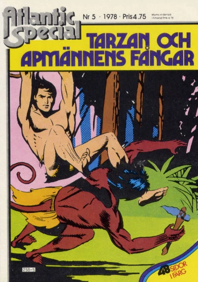 Cover of Tarzan och Apmannens Fangar
