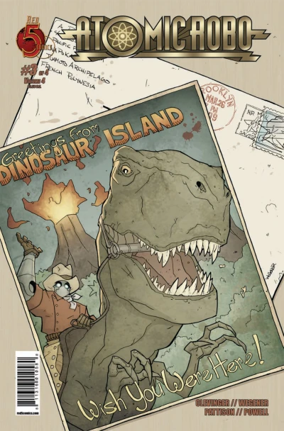 Cover of Why Dr. Dinosaur Hates Atomic Robo