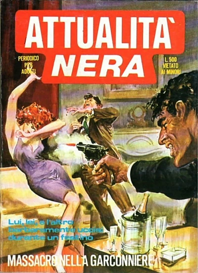 Cover of Massacro nella garconniere