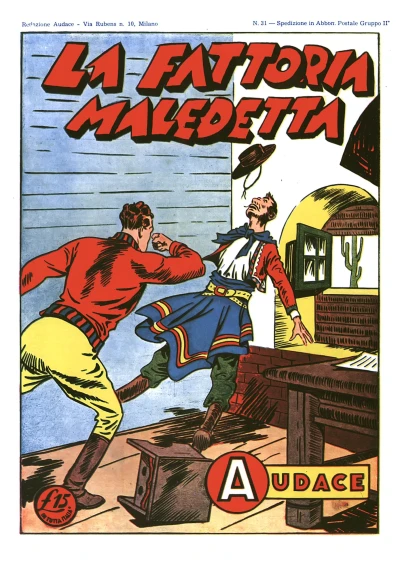 Cover of La fattoria maledetta; Lotta nell'ombra; Gli adoratori del diavolo; L'esploratore di ferro
