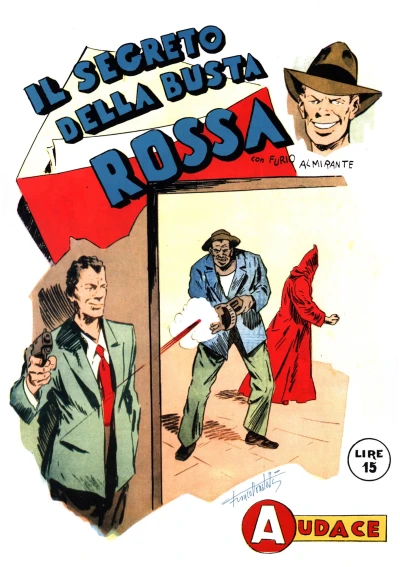 Cover of Il segreto della busta rossa; Il professor Nocciuola e le sue meravigliose misture