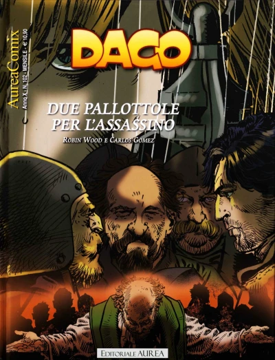 Cover of Dago 124: Due pallottole per l'assassino