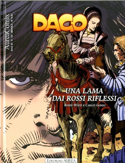 Cover of Dago: Una lama dai rossi riflessi