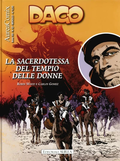 Cover of Dago 110: La sacerdotessa del tempio delle donne