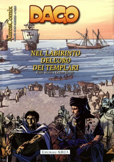 Cover of Dago 116: Nel labirinto dell'oro dei templari