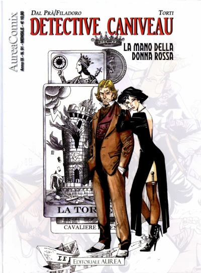 Cover of Detective Caniveau: La mano della Donna Rossa