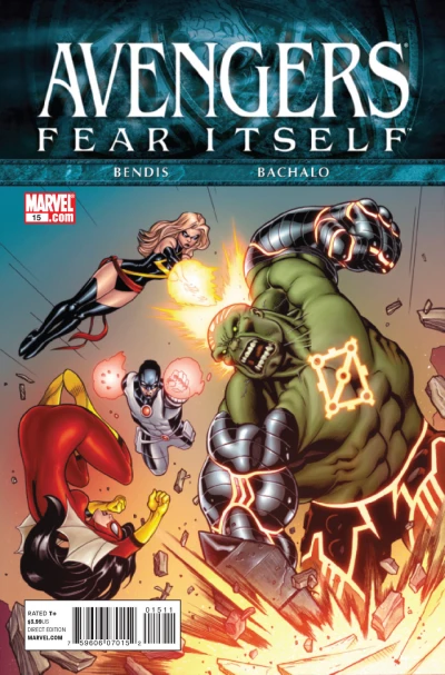 Cover of Fear Itself, part 3 Rumble in the Jungle !