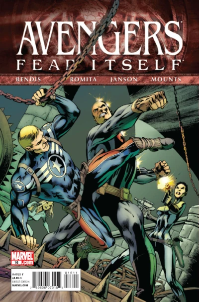Cover of Fear Itself, part 4 Master man Mayhem !