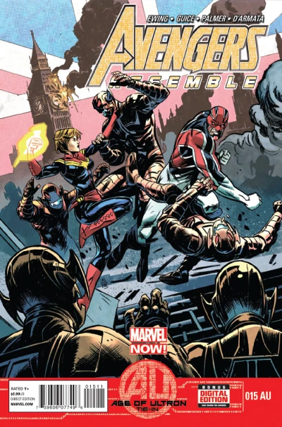 Cover of Age of Ultron; Submit, Britannia!