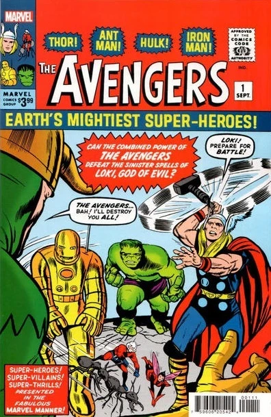 Cover of The Coming of the Avengers