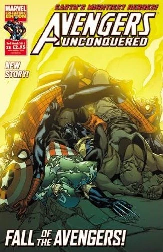 Cover of FALL of the AVENGERS!