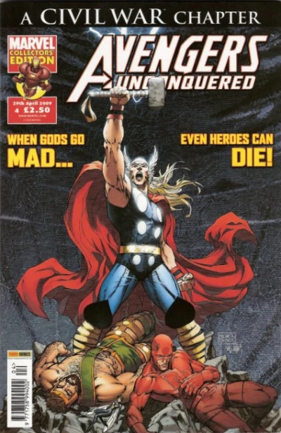 Cover of When GODS go MAD ... Even HEROES CAN DIE!