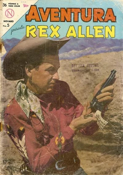 Cover of Rex Allen